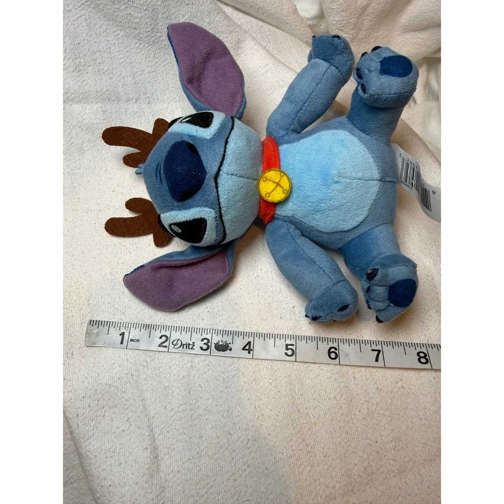 Disney Lilo & Stitch Plush Bundle Squishmallows Holiday Reindeer‎ Just Play 3pc